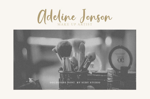 Goldstone Signature Font Font Suby Studio 