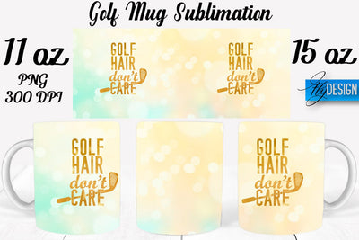 Golf 11 Oz | 15 Oz Mug Sublimation Sublimation Fly Design 