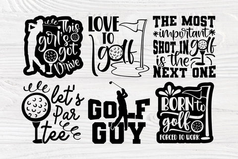 Golf Bundle SVG, Golfer Svg, Golfing Svg Cut Files SVG TonisArtStudio 
