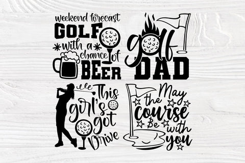 Golf Bundle SVG, Golfer Svg, Golfing Svg Cut Files SVG TonisArtStudio 