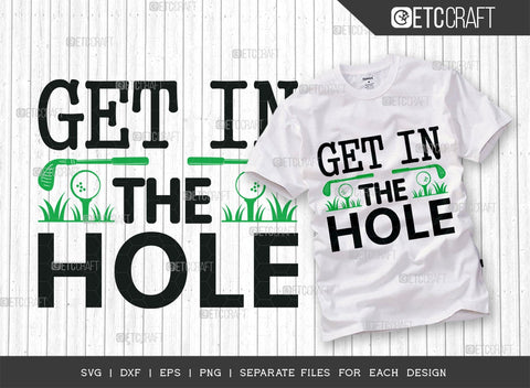 Golf Bundle Vol-05 SVG Cut File | Sports Svg | Get In The Hole Svg | Golf Life Svg | Golf Is My Therapy Svg | Eat Sleep Golf Repeat Svg | Queen Of The Green Svg | Quote Design SVG ETC Craft 