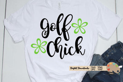 Golf Chic svg dxf - funny golf lover cut file - Golfer quote SVG The Artsy Spot 