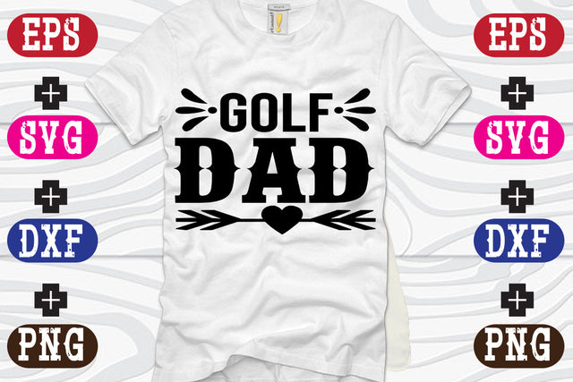 Golf Dad SVG Nurstore 