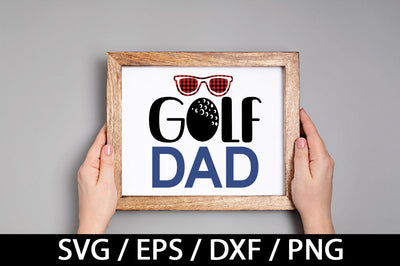 Golf dad svg SVG akazaddesign 