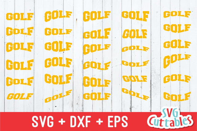 Golf Layouts SVG Svg Cuttables 