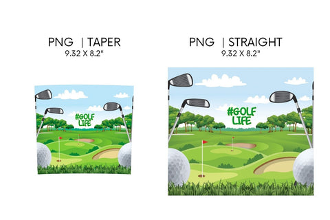 Golf Life Tumbler Sublimation Sublimation SvgOcean 