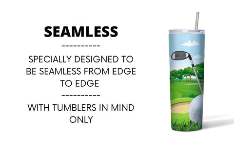 Golf Life Tumbler Sublimation Sublimation SvgOcean 