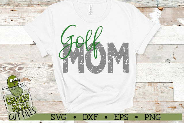 Golf Mom & Bonus Team Mom SVG SVG Crunchy Pickle 