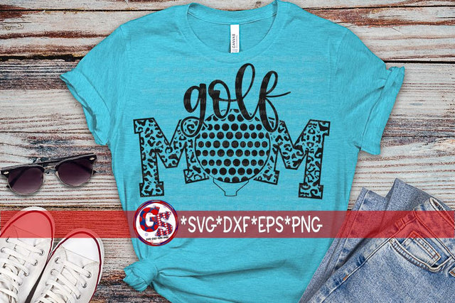 Golf Mom SVG DXF EPS PNG SVG Greedy Stitches 