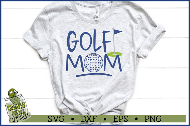 Golf Mom SVG SVG Crunchy Pickle 
