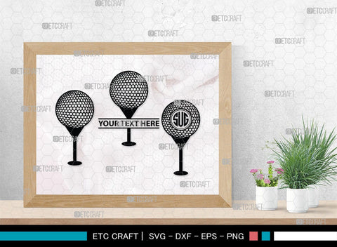 Golf Set Monogram, Golf Set Silhouette, Golfing Silhouette Svg, Golf Player Svg, Golf Ball Svg, Golf Club Svg, Sports, SB00118 SVG ETC Craft 