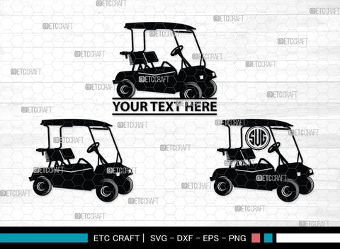 Golf Set Monogram, Golf Set Silhouette, Golfing Silhouette Svg, Golf Player Svg, Golf Ball Svg, Golf Club Svg, Sports, SB00118 SVG ETC Craft 