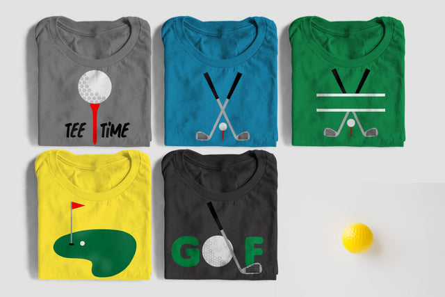 Golf Set SVG SVG Designed by Geeks 