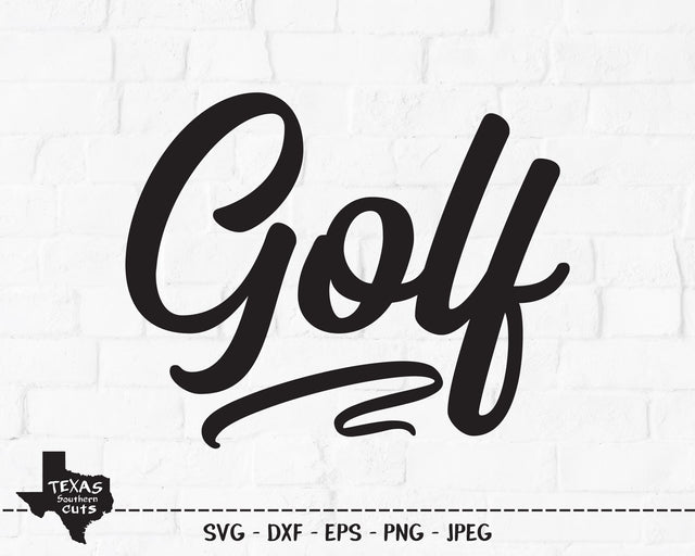 Golf | Sports SVG SVG Texas Southern Cuts 