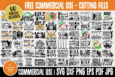 Golf SVG Bundle, Golf Svg Cut Files, Golf Club Svg SVG TonisArtStudio 