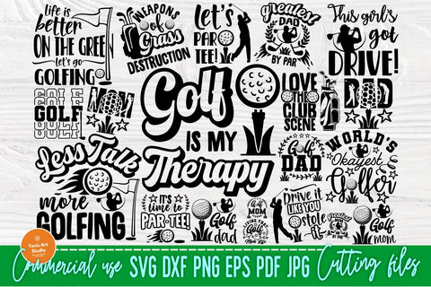 Golf SVG Bundle, Golfing Svg, Funny Quotes Svg SVG TonisArtStudio 