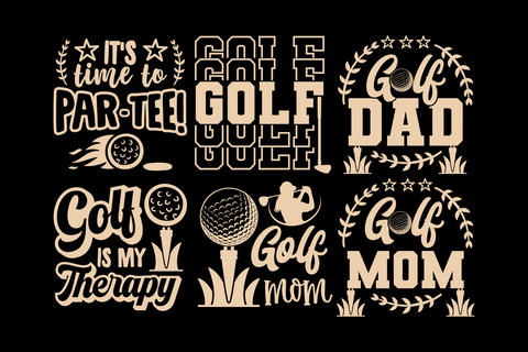 Golf SVG Bundle, Golfing Svg, Funny Quotes Svg SVG TonisArtStudio 