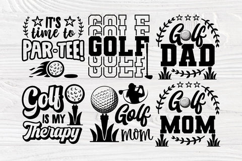 Golf SVG Bundle, Golfing Svg, Funny Quotes Svg SVG TonisArtStudio 