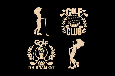 Golf SVG Bundle, Sports Svg, Logo Design Cut Files SVG TonisArtStudio 