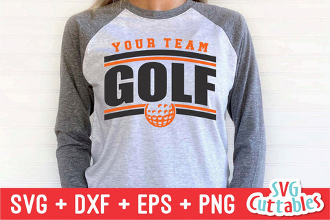 Golf svg Cut File - Golf Team - Golf Template 004 - svg - eps - dxf - png - Distressed - Silhouette - Cricut - Digital Download SVG Svg Cuttables 
