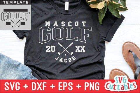 Golf SVG | Golf Template 001 | Shirt Design SVG Svg Cuttables 