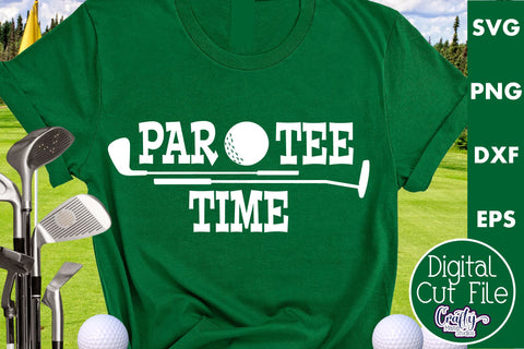 Golf Svg - Par Tee Time SVG Crafty Mama Studios 