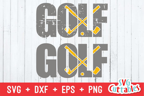 Golf Template 002 Svg Cuttables 