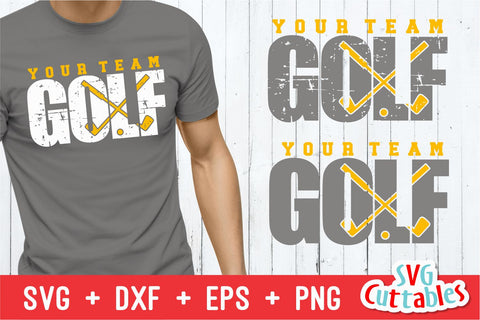 Golf Template 002 Svg Cuttables 