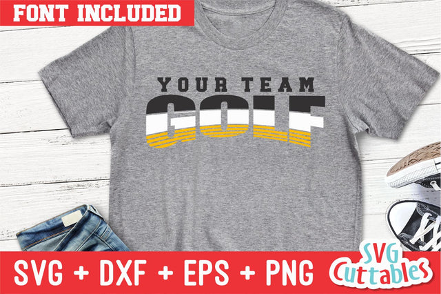 Golf Template 003 Svg Cuttables 