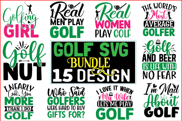 Golf tournament SVG Design Bundle SVG CraftingStudio 
