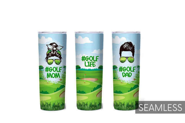 Golf Tumbler Sublimation Bundle Sublimation SvgOcean 