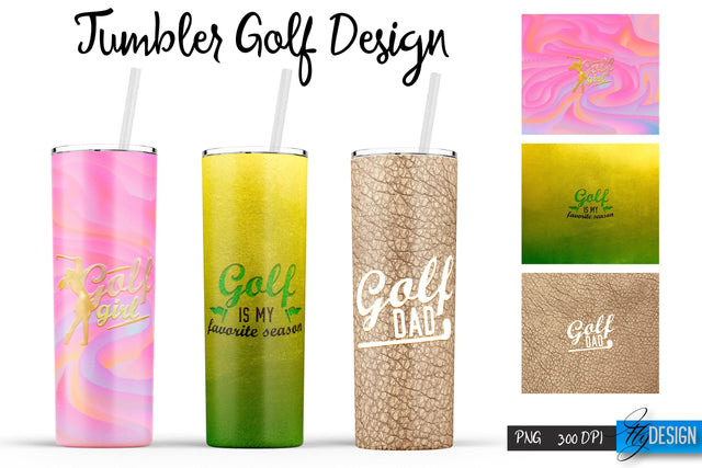Golf Tumblers | Golf Tumbler Sublimation | PNG 20 Oz Tumbler | Tumbler Wrap Sublimation Fly Design 