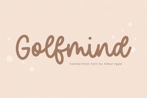 Golfmind SVG Timur type 