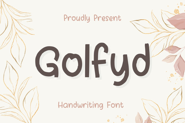 Golfyd Handwriting Font Font Aisyah 