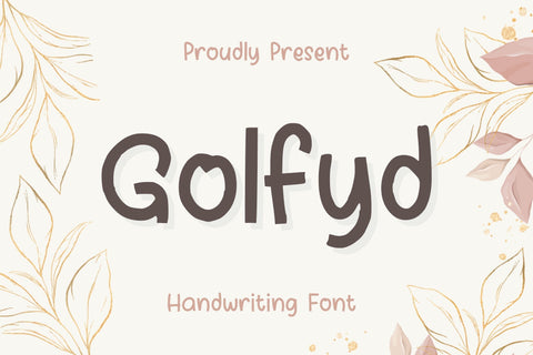 Golfyd Handwriting Font Font Aisyah 