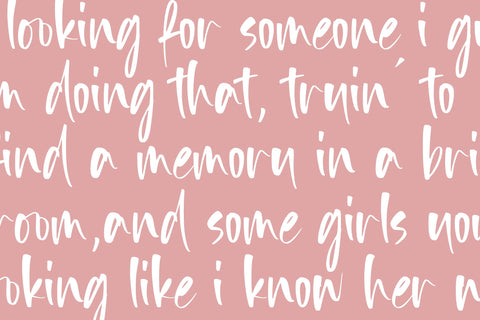 Goliath Soldier Playful Handbrushed Font Font Balpirick 