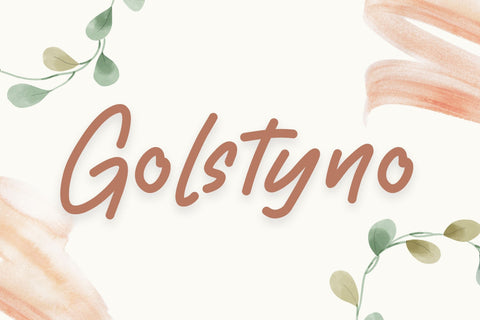 Golstyno Font Font Aisyah 