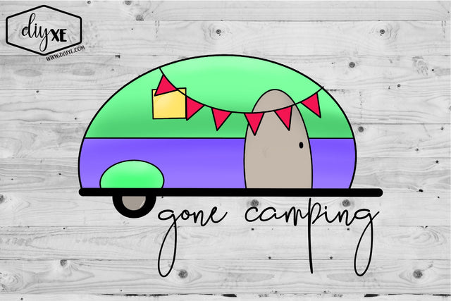 Gone Camping Sublimation DIYxe Designs 