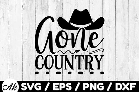 Gone country svg SVG akazaddesign 