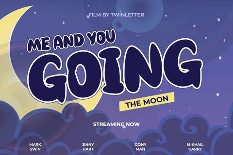 Gone Hills Font twinletter 