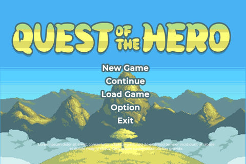 Gone Hills Font twinletter 