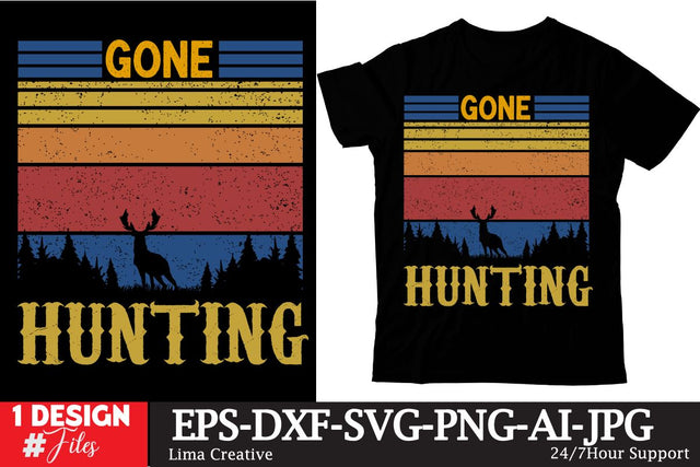 Gone Hunting Sublimation Insomnia Std 