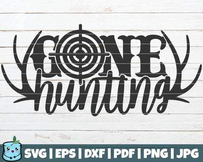 Gone Hunting SVG MintyMarshmallows 
