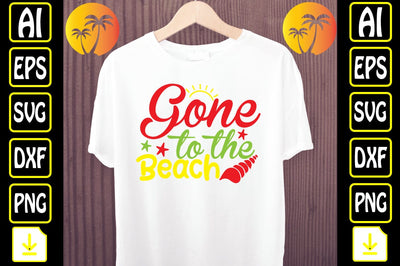 Gone to the Beach SVG Craftlabsvg24 