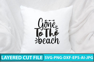 Gone To The Beach SVG Cut File SVG Syaman 
