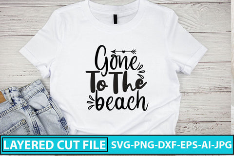 Gone To The Beach SVG Cut File SVG Syaman 