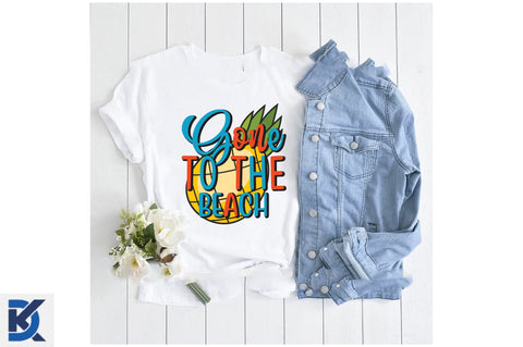 Gone to the beach SVG SVGista 