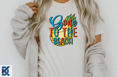 Gone to the beach SVG SVGista 