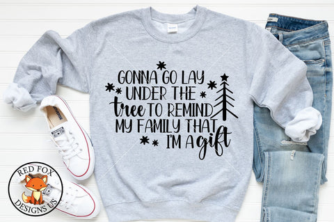 Gonna Go Lay Under The Tree Svg, Christmas svg, Cricut cut File, Cutting File SVG RedFoxDesignsUS 
