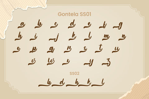 Gontela - Handwritten Font Font Attype studio 